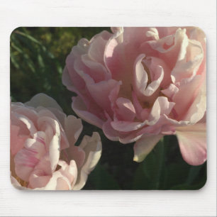 Blushing Petals Delight Mouse Mat
