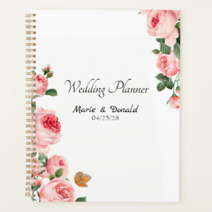 Blushing Pink Rose Planner