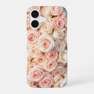 Blushing Rose Garden iPhone 16 Case
