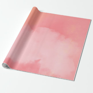 Blushing Sky Clouds: A Pink Dream Wrapping Paper