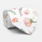Blushing Summer Floral Watercolor Flowers Neck Tie