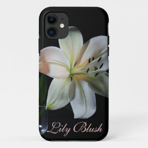 Blushing White Lily iPhone 5 Case