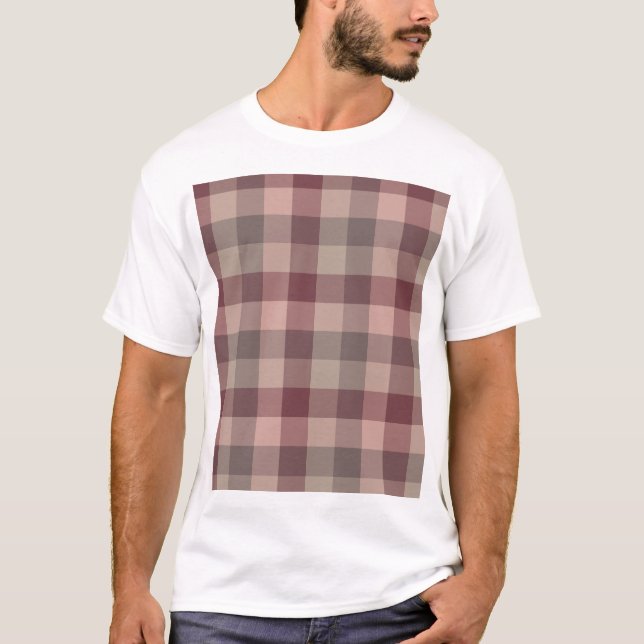 Blushwood plaid T-Shirt (Front)