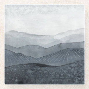 Blustering Grey Valley Glass Coaster