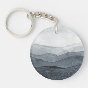 Blustering Grey Valley Key Ring