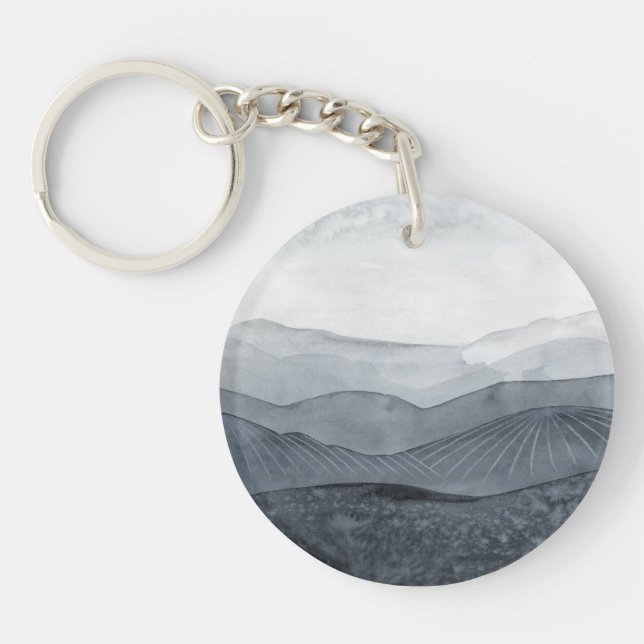 Blustering Grey Valley Key Ring (Front)
