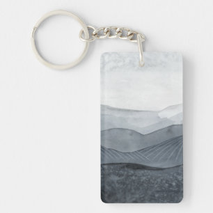 Blustering Grey Valley Key Ring