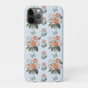 Blütenzauber mit Schmetterlingsflügeln iPhone 11 Pro Case