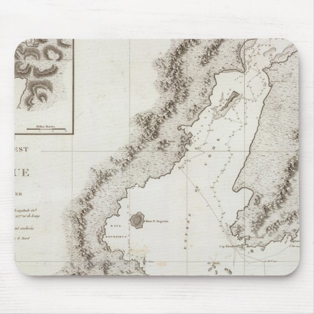 Blying Sound to Alaska Peninsula Mouse Mat (Front)