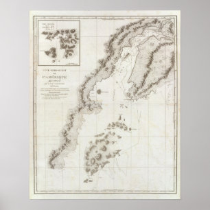 Blying Sound to Alaska Peninsula Poster