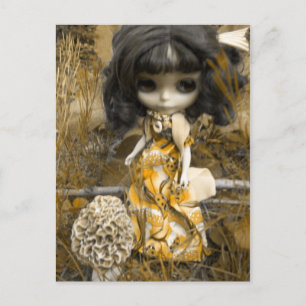Blythe and the Mushroom Postcard