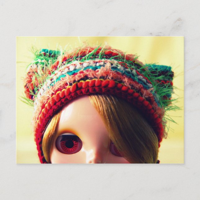 Blythe blonde postcard (Front)