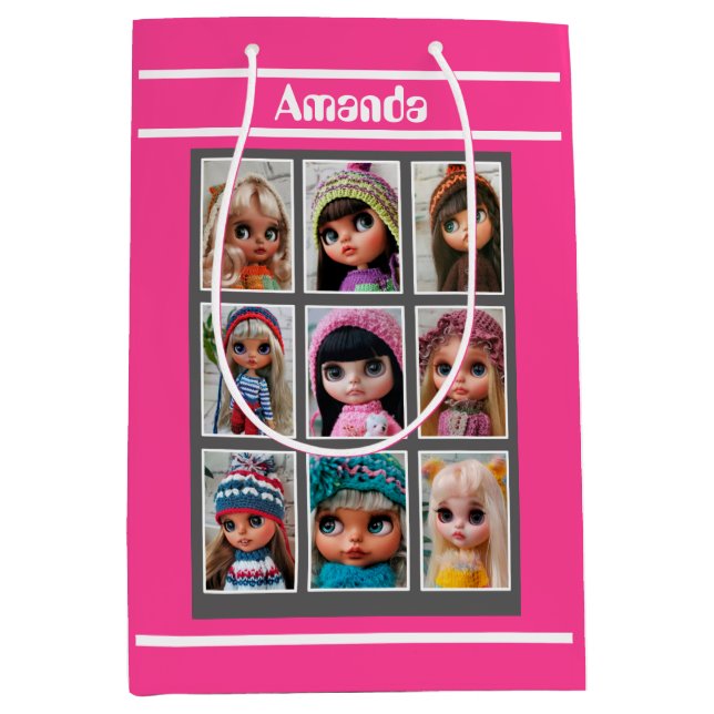 blythe dolls photos  medium gift bag (Front)