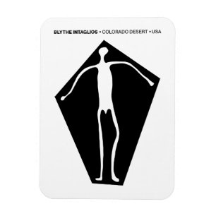 Blythe Intaglios geoglyph ancient anthropomorphic Magnet