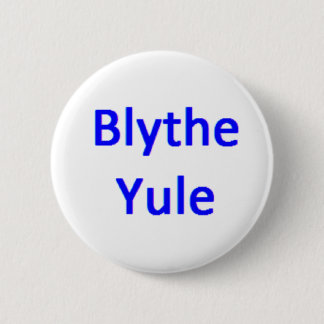 blythe yule coffee mug 6 cm round badge