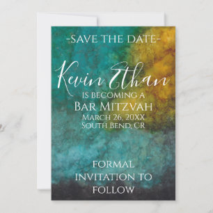 BM Bar Bat Mitzvah Out of this World Save the Date