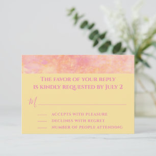 BM Bar N Bat Mitzvah RSVP Cards Simply Subtle
