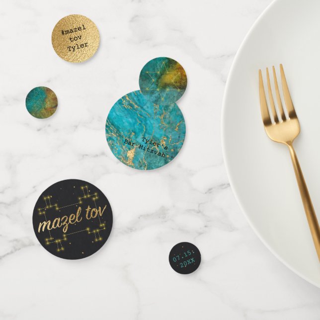 BM Bar or Bat Mitzvah Confetti Out of this World (Group)