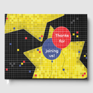 BM Bat Mitzvah Game On Guest Book