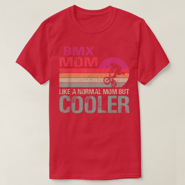 Bm Brother Like A Normal Mum But Cooler Bm Cycling T-Shirt (Design Front)