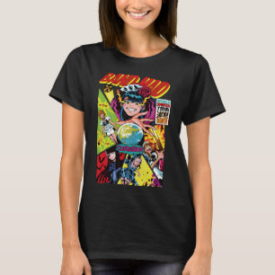 Bm World Domination Tour Sticker T-Shirt
