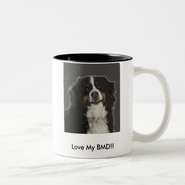 BMD, Love My BMD!! Two-Tone Coffee Mug (Right)