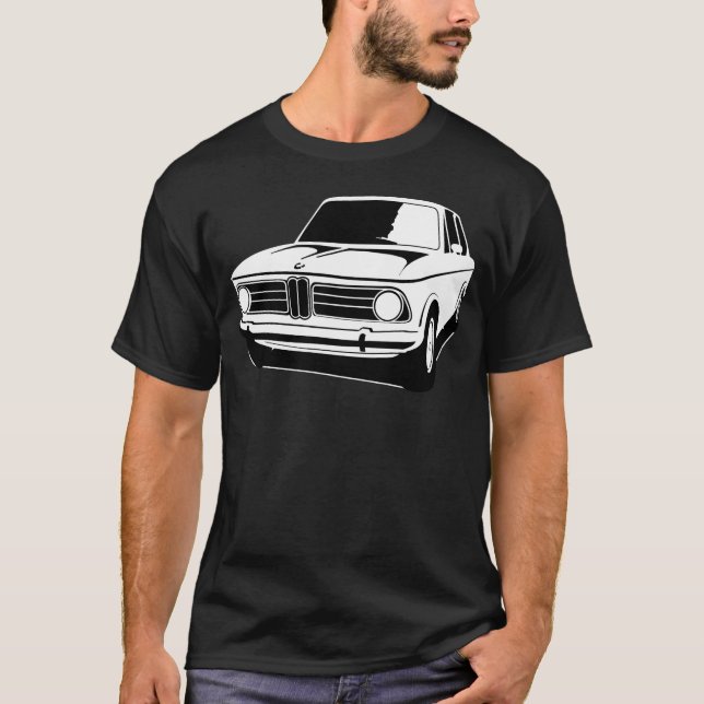 BMW 2002 Outlines T-Shirt (Front)