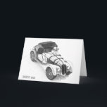 BMW 328 HOLIDAY CARD<br><div class="desc">BMW 328 vintage car from 1940</div>