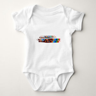 BMW Classic Full colours2 Baby Bodysuit