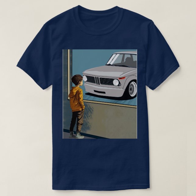 Bmw e10 2002 Kids Dream T-Shirt (Design Front)