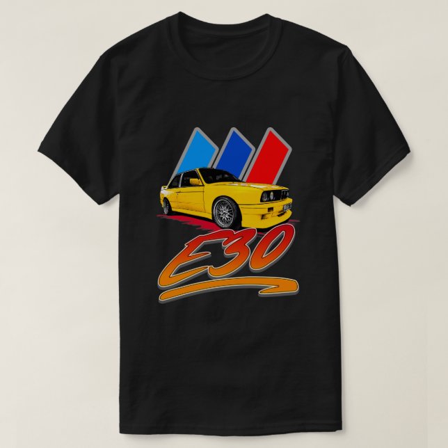 bmw e30 mens tshirts (Design Front)