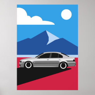 BMW E39  POSTER
