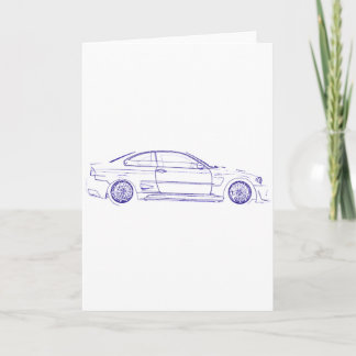 BMW E46 Classic Card