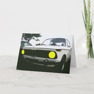 BMW Greetings Card