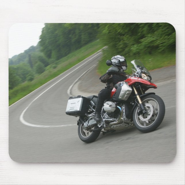 BMW GS 1200 Cornering Mouse Mat (Front)