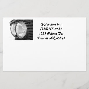 BMW headlights Stationery