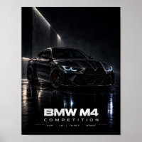 BMW M4 Competition – Black Luxury Sports Car Autom