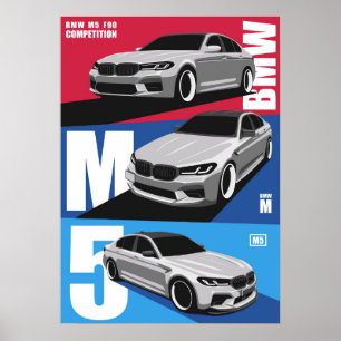BMW M5 POSTER