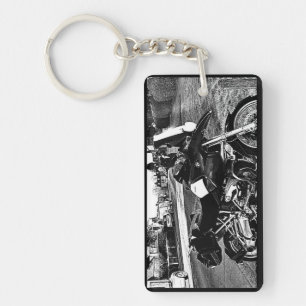 BMW Motor Bike Birthday Key Ring