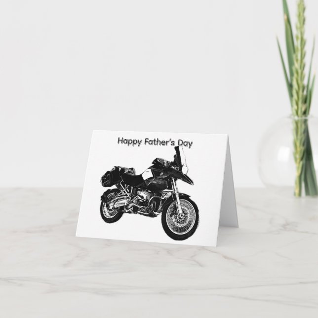 BMW Motor Father’s Day Card (Front)