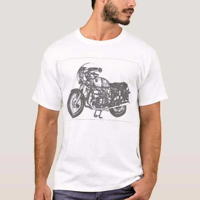 BMW-R90S Motorcycle T-Shirt (Front)