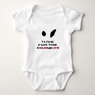 BMW S1000RR I live for the corners apparel Baby Bodysuit