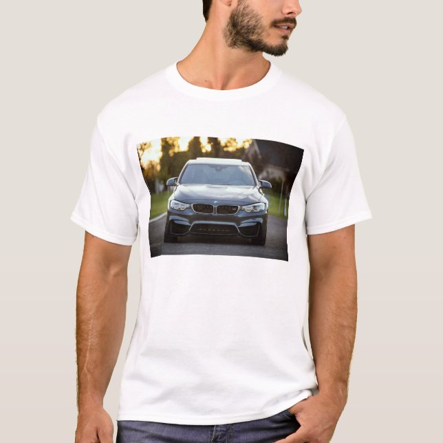 BMW SPORTS CAR Men's Basic T-Shirt (Front)