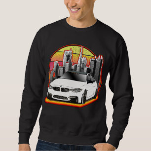 BMW White  Sweatshirt