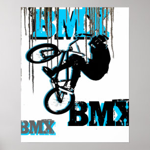 BMX 22, Copyright Karen J Williams Poster
