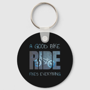 Bmx And Bicycle Cycling Key Ring