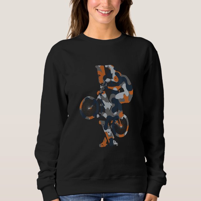 BMX Bicycle Dirt Cycling Sweatshirt (Front)