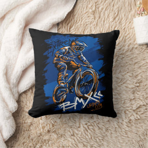 Bmx Bicycle Urban Graffiti streetwear Cushion