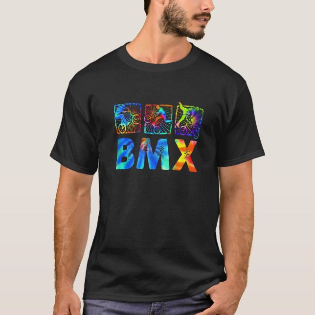 Bmx Bike Accessories Bmx Rider Ramp Bmx Downhill B T-Shirt (Front)