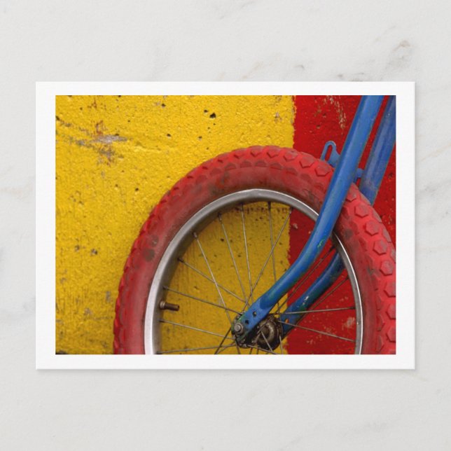 BMX Bike Bicycle Cycle Bicycling Cycling Postcard (Front)